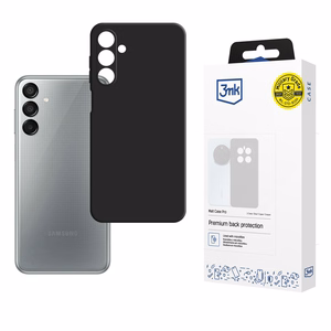 3mk Matt Case Pro Samsung Galaxy M15 5G:lle - Matta musta
