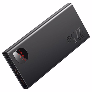 Baseus Adaman varavirtalähde 10000mAh 22.5W (musta)