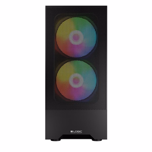 Logic ARYA ARGB MINIDI USB 3.0 -tietokonerunko, musta