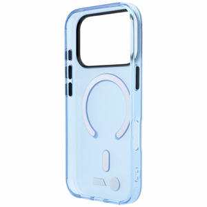 BMW M IML Frosted Metal Logo & Trims MagSafe suojakuori mallille iPhone 17 Pro Max / 18 Pro Max – sininen