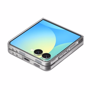 Spigen AirSkin Samsung Galaxy Z Flip 7 kristallinkirkas valkoinen