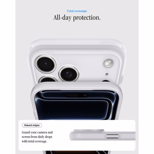 Spigen Ultra Hybrid MagSafe -suojakuori iPhone 18 Pro / 17 Pro -malleille, hopeanvärinen