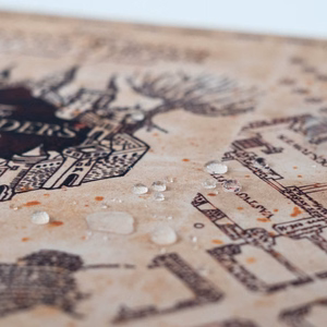 Harry Potter Marauder's Map XXL -pelipöytämatto, 80 × 35 cm