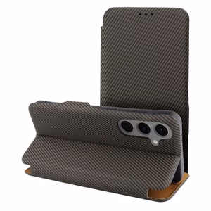 Flip-suojakuori Xiaomi Redmi NOTE 14 5G:lle Folio Side Magnet ruskea