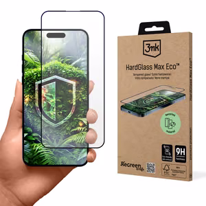 Karkaistu lasi 9H 3mk HardGlass Max Apple iPhone 15 Plus/16 Plus:lle