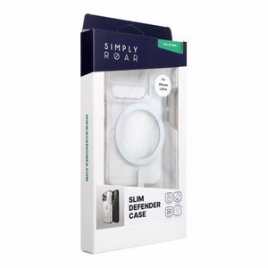 ROAR Suojakuori SLIM DEFENDER yhteensopiva MagSafe iPhone 15 Pro:lle läpinäkyvä