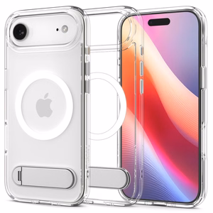 Spigen Ultra Hybrid S Mag Magsafe Suojakuori iPhone 17 Air:lle Clear/White