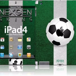 Nexgen Soccer Field 3D -koristetarrasarja iPad 2/3/4 -laitteelle