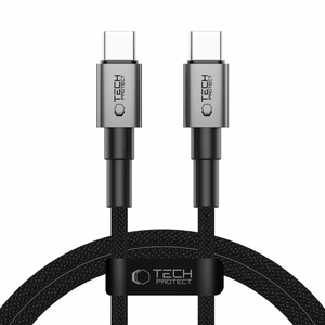 Tech-Protect UltraBoost DNA USB-C PD60W/3A Kaapeli 100cm - harmaa