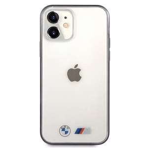 BMW Sandblast kotelo iPhone 12 mini - läpinäkyvä