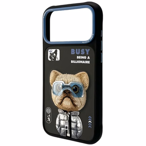 Nimmy Cool&Cute 2.0 Nag Suojakuori iPhone 17 Pro:lle - Musta