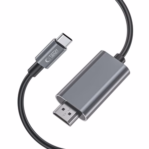 Tech-Protect UltraBoost USB-C / HDMI 4K 60Hz kaapeli 2m - musta
