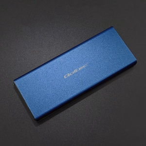 Qoltec 51832 M.2 SSD Kotelo SATA NGFF USB 3.0 5Gb/s 2TB Sininen