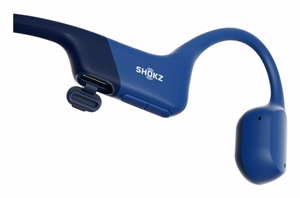 SHOKZ OpenRun kuulokemikrofoni langaton niskanauhalla urheilu Bluetooth sininen