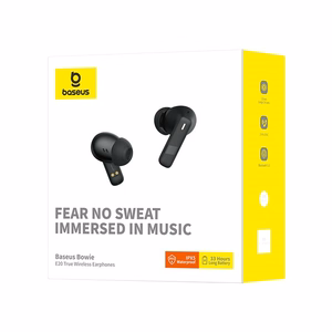 Baseus Bowie E20 langattomat in-ear kuulokkeet puheluille/musiikille, Bluetooth, musta