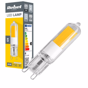Rebel G9 LED-lamppu, 4 W, 4000 K, 230 V