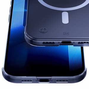 3mk Just20g MagCase iPhone 15 Plus:lle - Läpinäkyvä