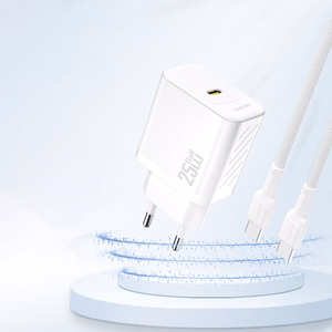 Dudao A27 25W GaN USB-C Wall Charger - White