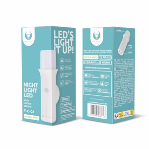 Vaatekaappi LED-valo FLC-03 PIR 3xAAA Forever Light