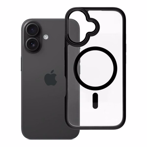 ROAR suojakuori MAG BUMPER, yhteensopiva MagSafen kanssa, IPHONE 16, musta