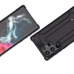 Hybrid Armor Suojakuori Xiaomi Redmi 14C:lle - Musta