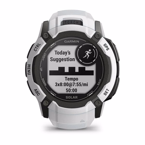 Garmin Instinct 2X Solar – GPS-älykello, MIP, 50 mm, valkoinen