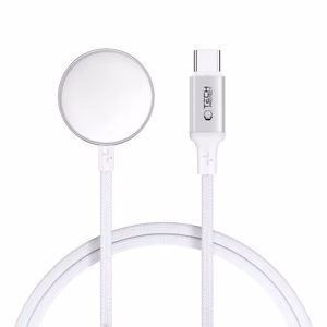 Tech-Protect UltraBoost USB-C induktiivinen laturi Apple Watch:lle 1 m - valkoinen