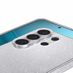 Spigen Liquid Crystal Glitter suojakuori Samsung Galaxy S26 Ultra:lle glitter ja läpinäkyvä