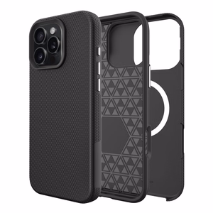 Perfectionists Triangle Mag suojakuori iPhone 16 Pro Max musta