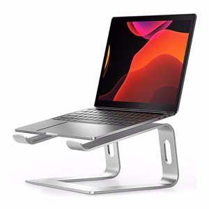 Crong AluBench aluminium laptop stand, silver