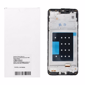 REWA lcd display for SAMSUNG A16 4G OLED black with frame