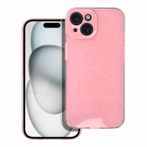 Suojakuori iPhone 15:lle Clear Case 2 mm Blink vaaleanpunainen