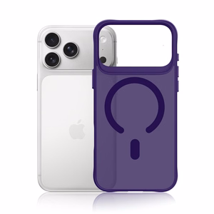 3mk Smoke MagCase - suojakuori iPhone 17 Pro Maxille - violetti-läpikuultava