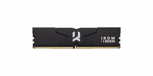 Goodram IRDM DDR5 -muistimoduuli, 16 GB, 6400 MHz, musta/hopea