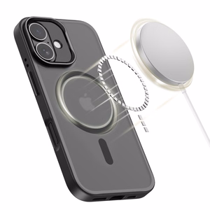 Tech-Protect MagStand MagSafe Suojakuori iPhone 17:lle - Matta Musta