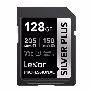 Lexar Professional SILVER PLUS SDXC 128 GB -muistikortti