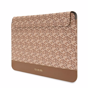 Guess GCube Stripes laukku 16 tuuman kannettavalle - ruskea