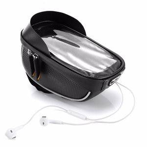 Wozinsky Bike Handlebar Bag with Phone Case 1L Black (WBB16BK)