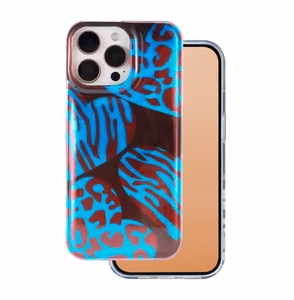 Animal Print Suojakuori iPhone 15 Pro 6,1:lle Chameleon