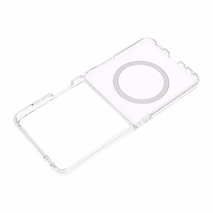 Läpinäkyvä 4sF-S Clear -suojakuori MagSafe-tuella Samsung Galaxy Z Flip8 -mallille