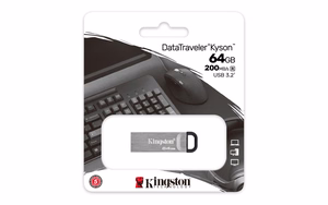 Kingston USB-muisti 64 GB USB 3.0 DT Kyson metalli