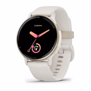 Garmin Vivoactive 5 älykello, Ivory/Gold 010-02862-11