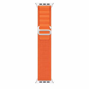 Dux Ducis GS nylon ranneke Apple Watch 42 / 44 / 45 / 49 mm:lle oranssi