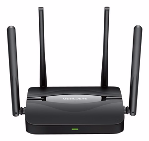 Mercusys MR25BE langaton reititin Gigabit Ethernet kaksikaistainen (2.4 GHz / 5 GHz) musta