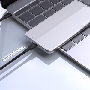 Dudao L9C 65W USB-C - USB-C 2m kaapeli - musta