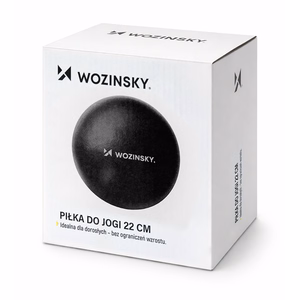Wozinsky WPDP-C22 kuntoutusharjoituspallo 22 cm - musta
