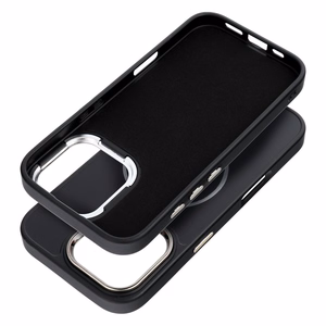 Suojakuori iPhone 17 PRO MAX:lle Frame Mag Cover yhteensopiva MagSafen kanssa musta