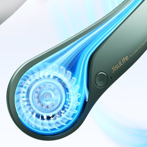 Jisulife Life3 kannettava USB-niskatuuletin, vihreä