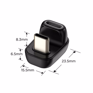 Tech-Protect Ultraboost AA04 USB-C Angled Adapter - Black