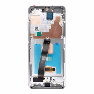 LCD-näyttö SAMSUNG S20 Ultralle valkoinen SOFT OLED kehyksellä